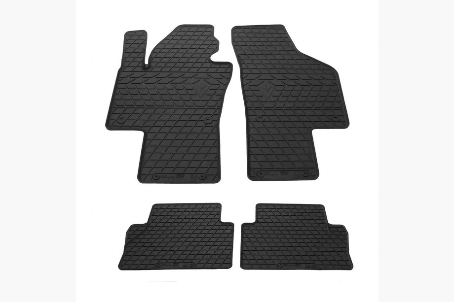 Volkswagen Sharan 2010-2023 рр. Гумові килимки (4 шт, Stingray Premium) Image