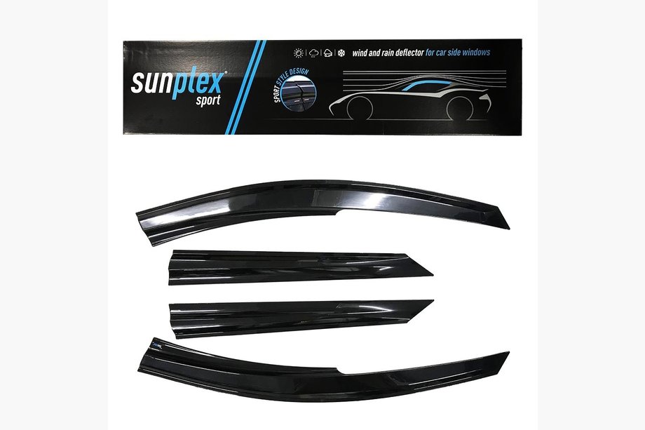 Citroen Xsara II 2000-2006 рр. Вітровики (4 шт., Sunplex Sport) Image