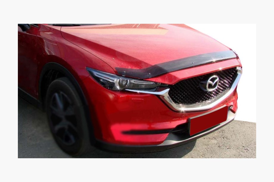 Mazda CX-5 2017-2025 рр. Дефлектор капоту (SIM) Image