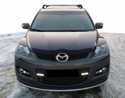 Mazda CX-7 2006-2012 рр. Дефлектор капоту (SIM) фото 1