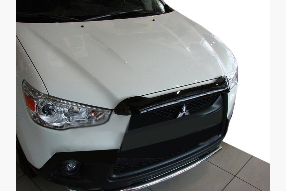 Mitsubishi ASX 2010-2023 рр. Дефлектор капота короткий 2010-2013 (SIM) Image