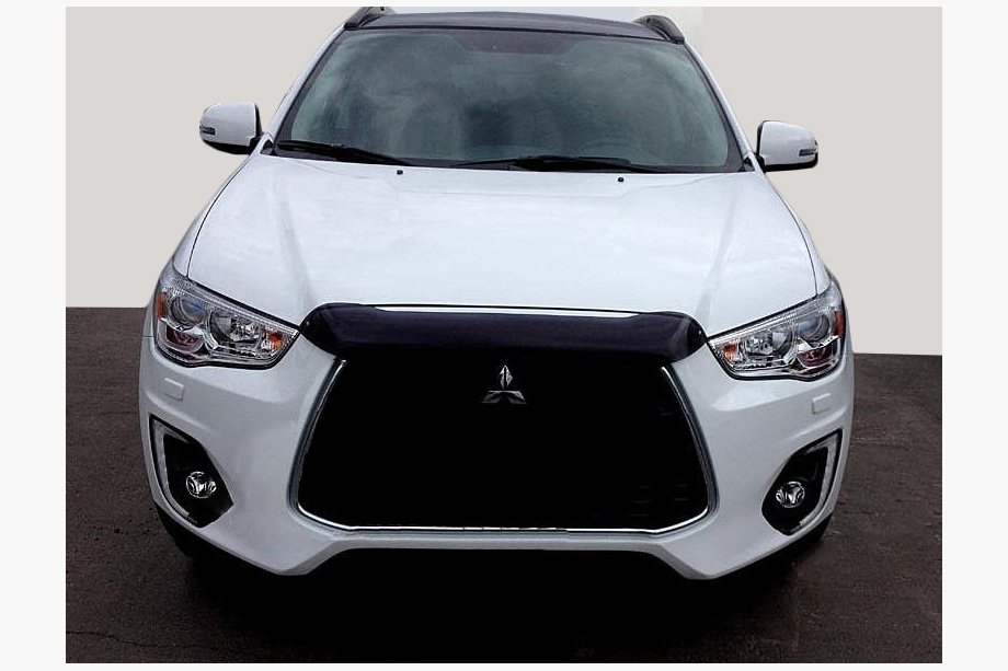 Mitsubishi ASX 2010-2023 рр. Дефлектор капота довгий 2013+ (SIM) Image