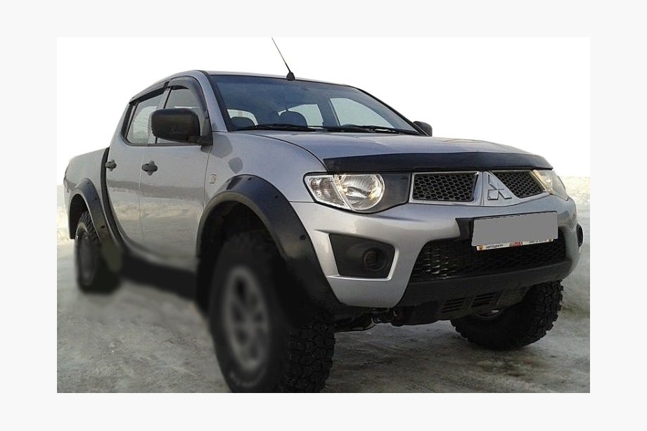 Mitsubishi L200 2006-2015 рр. Дефлектор капота (HIC) Фото 1