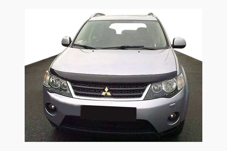 Mitsubishi Outlander 2006-2012 рр. Дефлектор капота 2006-2008 (SIM) Image