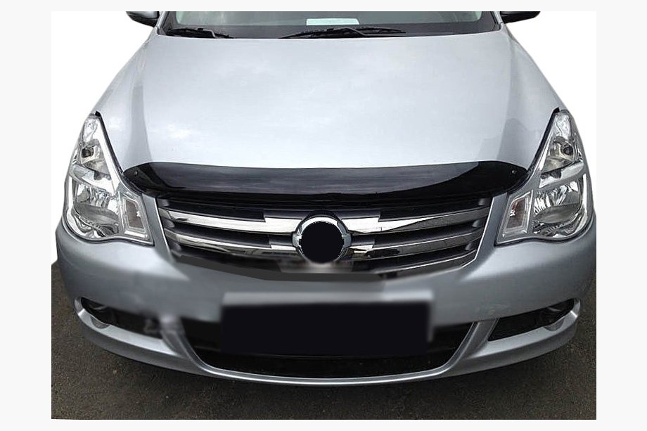 Nissan Almera N17 2012-2018 рр. Дефлектор капоту (SIM) Image