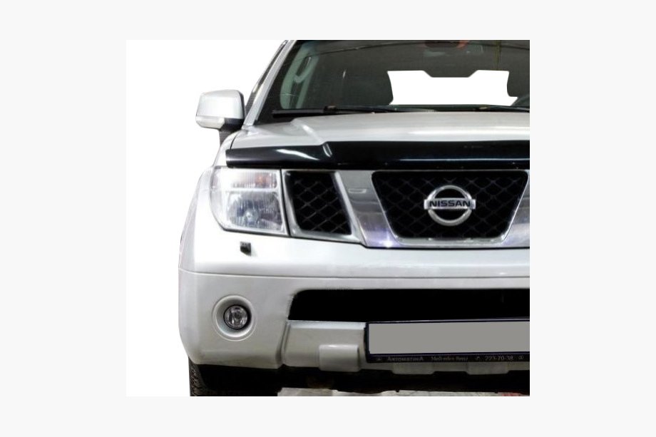 Nissan Pathfinder R51 2005-2014 рр. Дефлектор капота 2004-2010 (SIM) Image