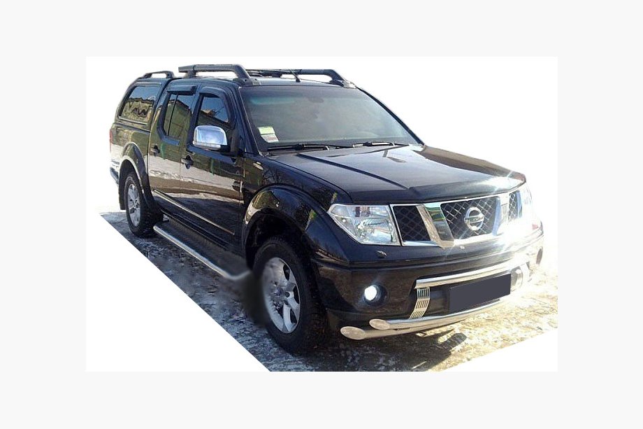 Nissan Pathfinder R51 2005-2014 рр. Дефлектор капота 2010-2014 (SIM) Image