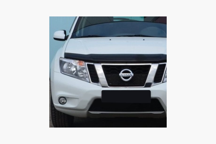 Nissan Terrano 2014- рр. Дефлектор капоту (SIM) Image