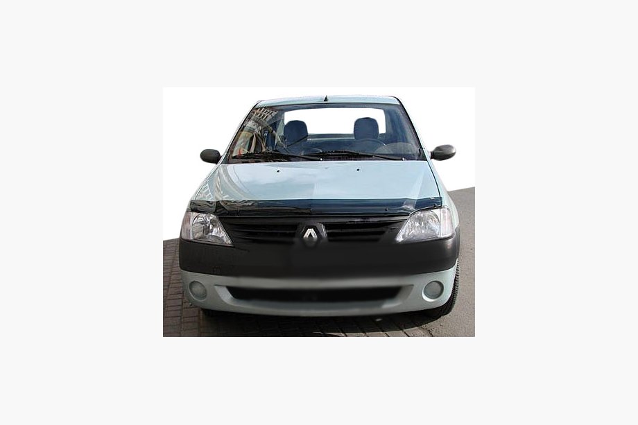 Renault Logan I 2005-2008 рр. Дефлектор капоту (SIM) Image