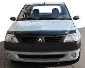 Renault Logan I 2005-2008 рр. Дефлектор капоту (SIM) фото 1