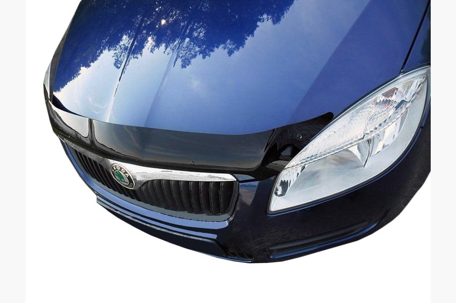 Skoda Fabia 2007-2014 рр. Дефлектор капота 2007-2010 (SIM) Image