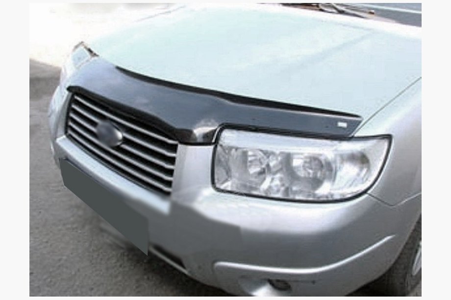 Subaru Forester 2008-2013 рр. Дефлектор капота 2006-2007 (SIM) Image
