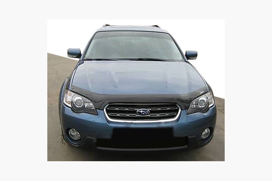 Subaru Legacy 2003-2009 рр. Дефлектор капота 2004-2006 (SIM) Image