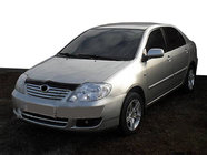 Toyota Corolla 2002-2007 рр. Дефлектор капоту (SIM) фото 1