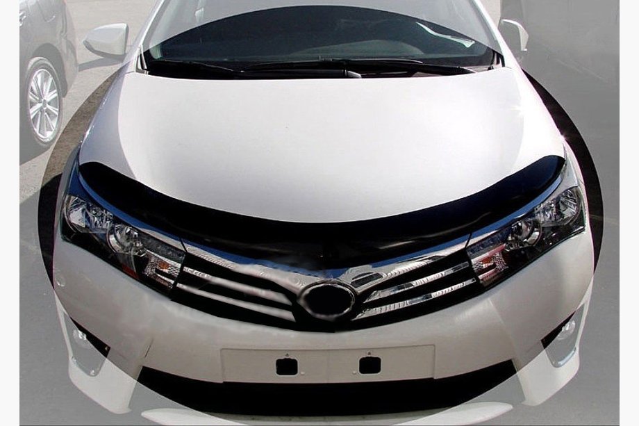 Toyota Corolla 2013-2019 рр. Дефлектор капоту (SIM) Image