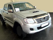 Toyota Hilux 2006-2015 рр. Дефлектор капота 2011-2015 (SIM) фото 1