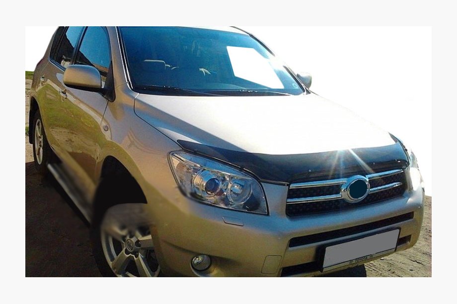 Toyota Rav 4 2006-2013 рр. Дефлектор капота 2006-2010 (SIM) Image