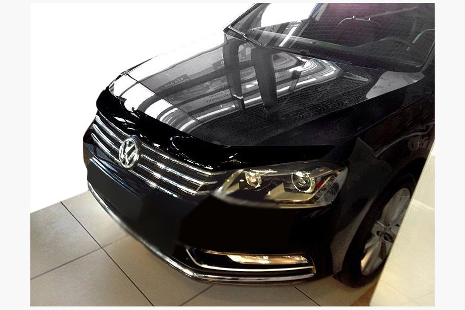 Volkswagen Passat B7 2012-2015 рр. Дефлектор капоту (SIM) Image