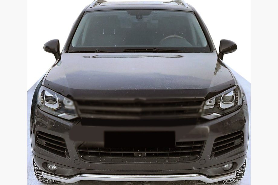 Volkswagen Touareg 2010-2018 рр. Дефлектор капоту (SIM) Image