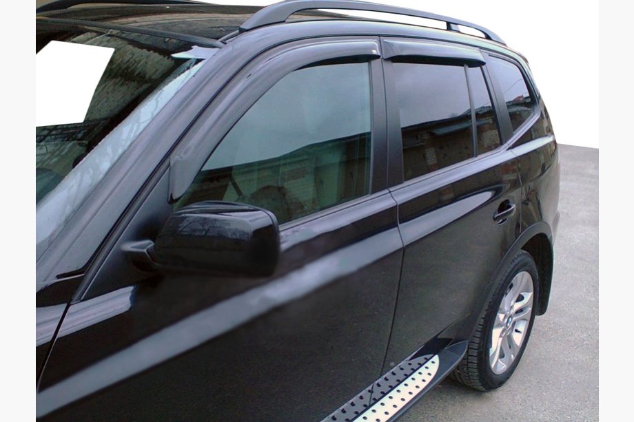 BMW X3 E83 2003-2010 рр. Вітровики (4 шт, SIM) Image