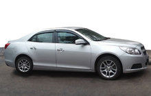Chevrolet Malibu 2011-2018 рр. Вітровики SD (4 шт, SIM) фото 1