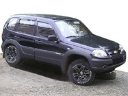 Chevrolet Niva 1998-2020 рр. Вітровики (4 шт, SIM) фото 1