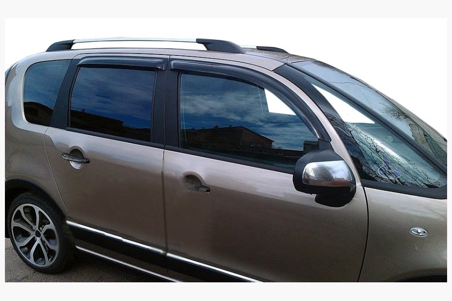 Citroen C-3 Picasso 2010-2017 рр. Вітровики (4 шт, SIM) Image