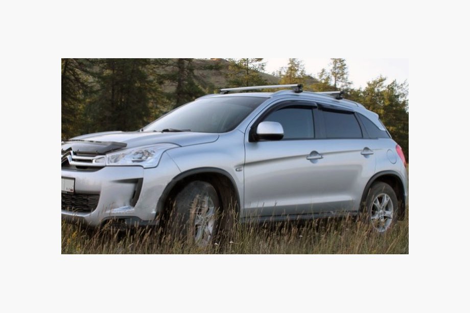 Citroen C-4 Aircross 2012-2017 рр. Вітровики (4 шт, SIM) Фото 1