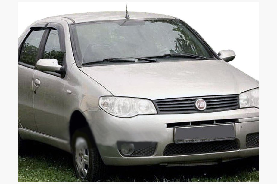 Fiat Albea 2002-2012 рр. Вітровики (4 шт, SIM) Image