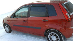 Ford Fiesta 2002-2008 рр. Вітровики (4 шт, SIM) фото 1