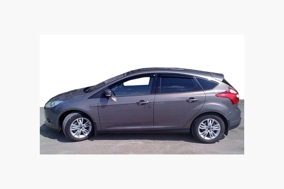 Ford Focus III 2011-2017 рр. Вітровики (4 шт, SIM) Image