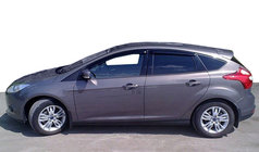 Ford Focus III 2011-2017 рр. Вітровики (4 шт, SIM) фото 1