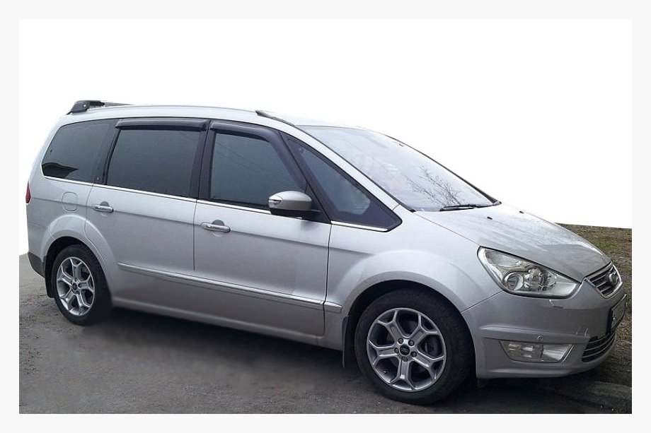 Ford Galaxy 2007-2015 рр. Вітровики (4 шт, SIM) Image