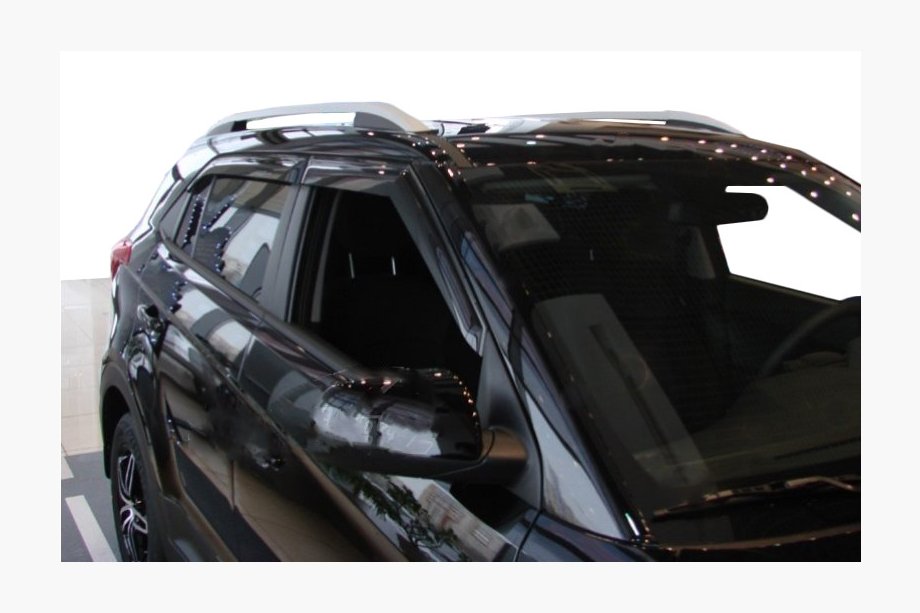 Hyundai Creta 2014-2020 рр. Вітровики (4 шт, SIM) Image
