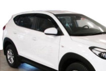 Hyundai Tucson TL 2016-2021 рр. Вітровики (4 шт, SIM) фото 1