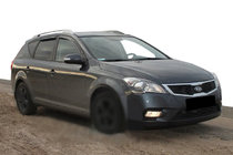 Kia Ceed 2007-2012 рр. Вітровики HB (4 шт, SIM) фото 1