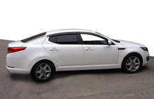 Kia Optima 2010-2016 рр. Вітровики (4 шт, SIM) фото 1