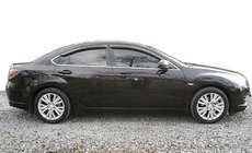 Mazda 6 2008-2012 рр. Вітровики (4 шт, SIM) фото 1