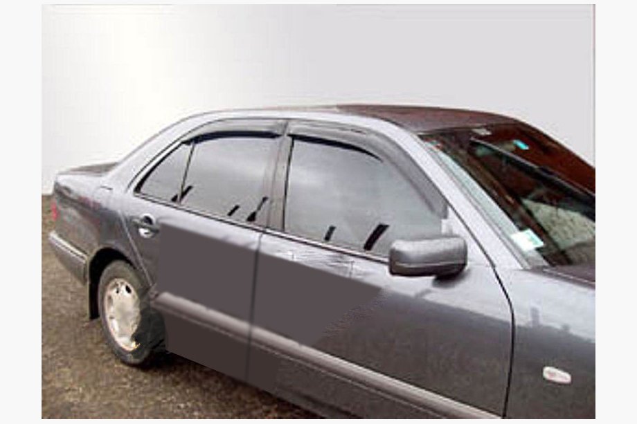 Mercedes E-class W210 1995-2002 рр. Вітровики SD (4 шт, SIM) Image