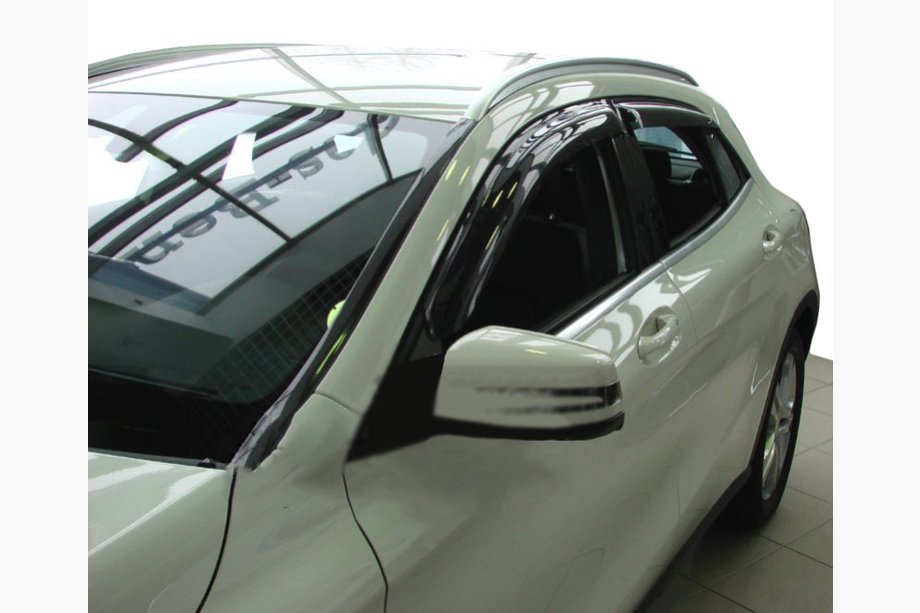 Mercedes GLA X156 2014-2019 рр. Вітровики (4шт, SIM) Image