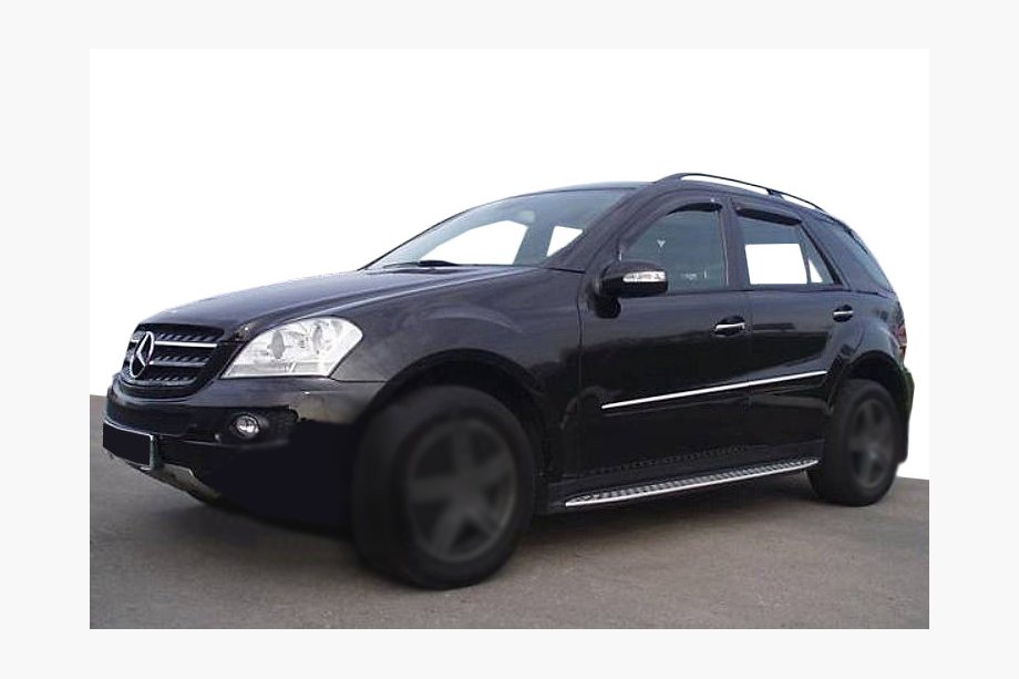 Mercedes ML W164 2005-2011 рр. Вітровики (4шт, SIM) Фото 1