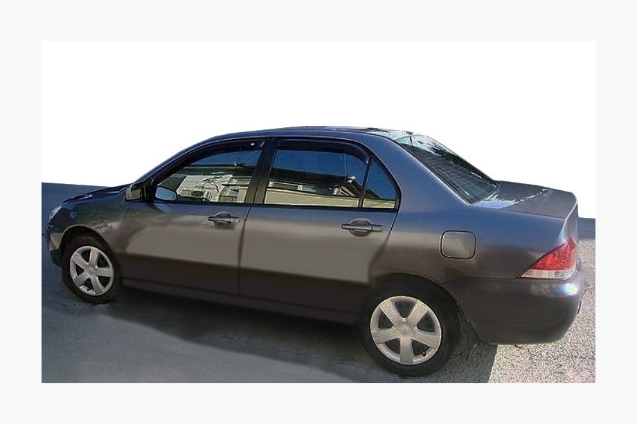 Mitsubishi Lancer 9 2004-2008 рр. Вітровики SD (4шт, SIM) Image