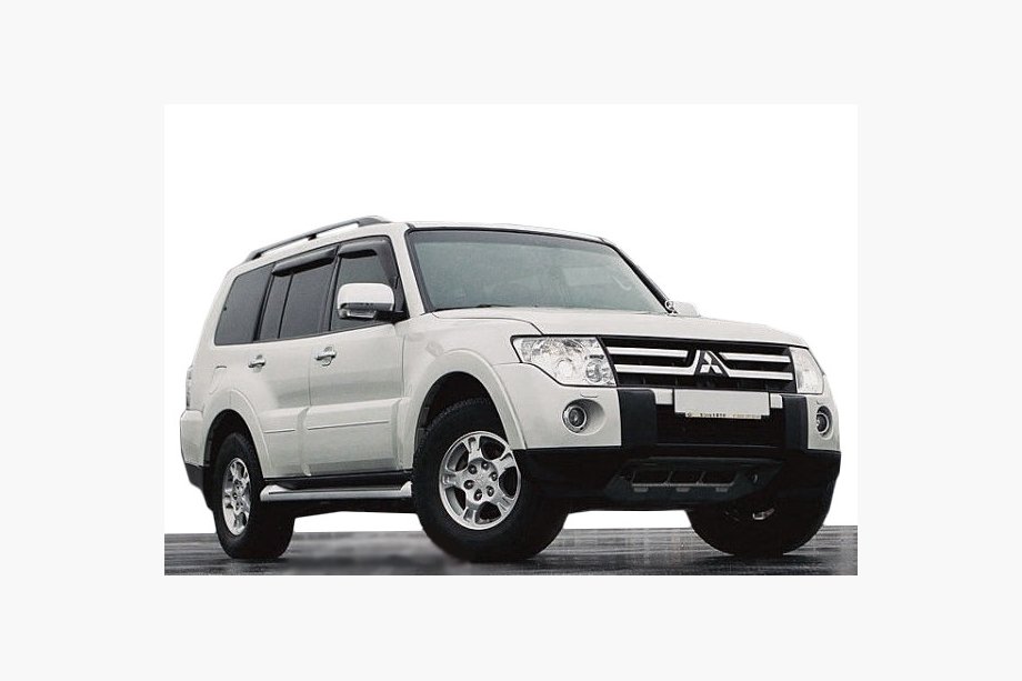 Mitsubishi Pajero Wagon III 1999-2006 рр. Вітровики (4шт, SIM) Фото 1