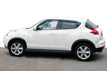 Nissan Juke 2010-2019 рр. Вітровики (4шт, SIM) фото 1