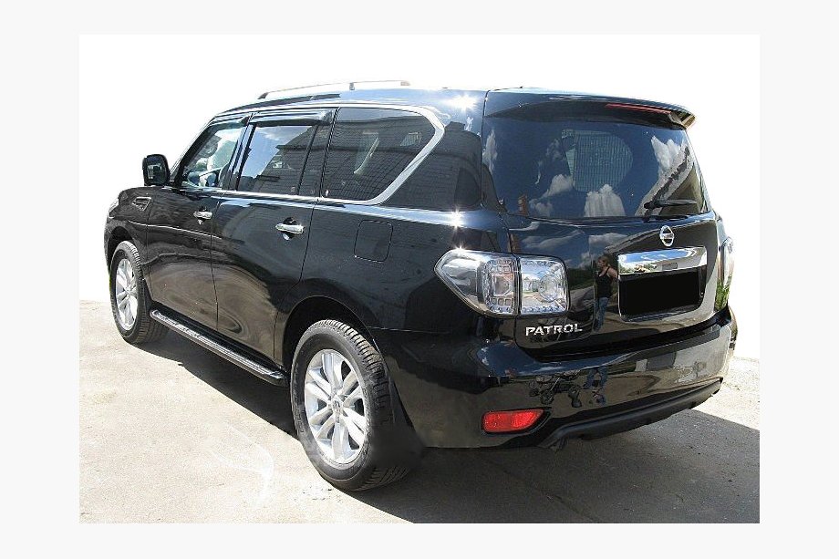 Nissan Patrol Y62 2010-2024 рр. Вітровики (4шт, SIM) Фото 1