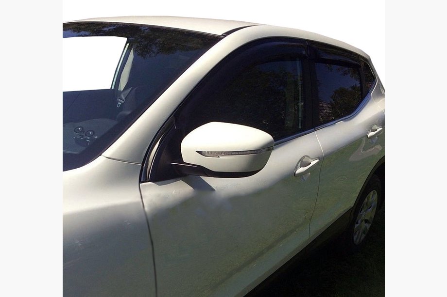 Nissan Qashqai 2014-2021 рр. Вітровики (4шт, SIM) Фото 1
