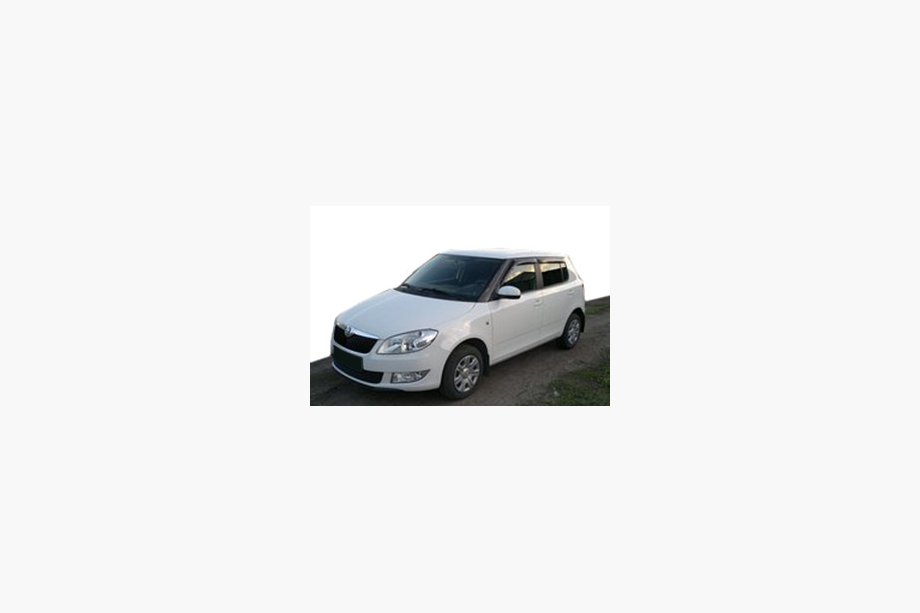 Skoda Fabia 2007-2014 рр. Вітровики HB (4 шт, SIM) Image