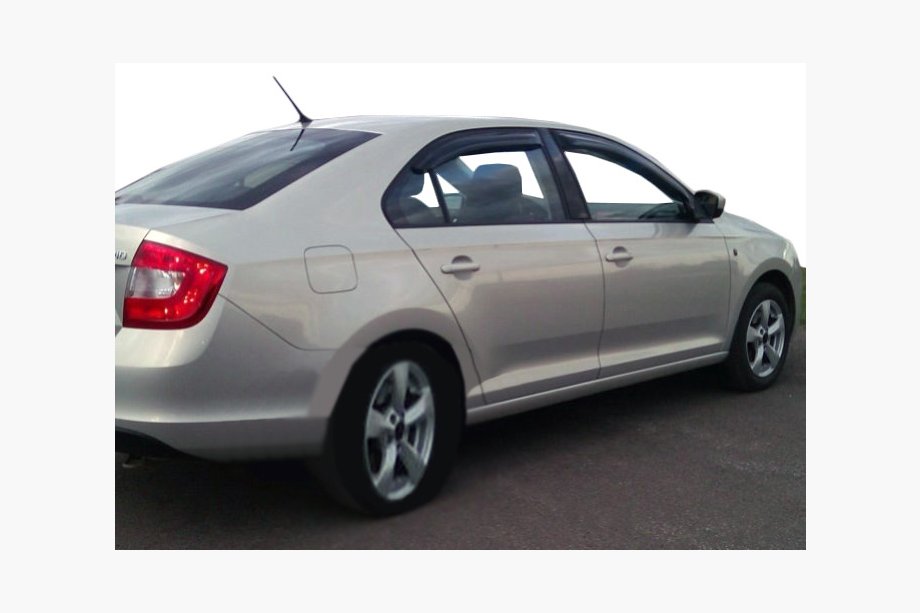 Skoda Rapid 2012-2019 рр. Вітровики SD (4 шт, SIM) Image