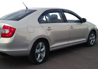 Skoda Rapid 2012-2019 рр. Вітровики SD (4 шт, SIM) фото 1