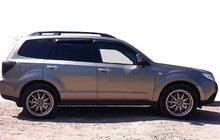 Subaru Forester 2008-2013 рр. Вітровики (4 шт, SIM) фото 1